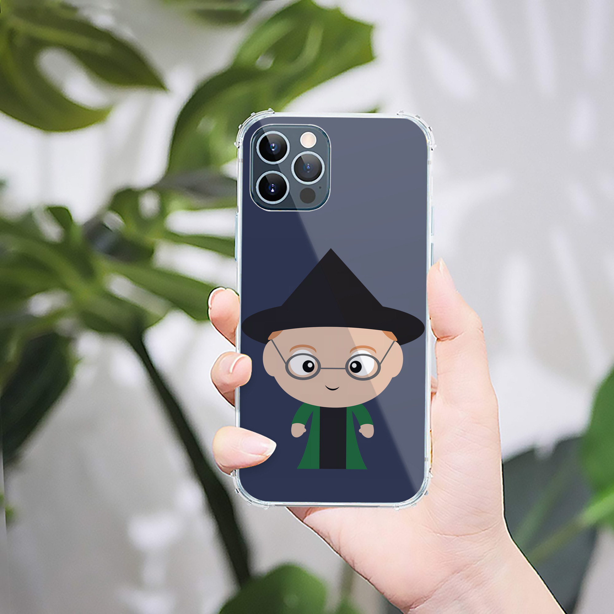 （画像用） Harry Potter ハリー・ポッターシリーズ 【iPhone 12シリーズ対応】透明スマホケース（クリアソフトケース）